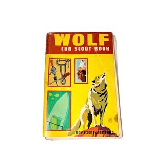 Vintage 1969 Wolf Cub Scout Book Boy Scouts of America BSA Manual No 3207